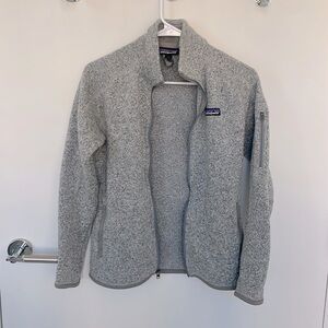 Patagonia: Women’s Better Sweater Fleece Jacket in Grey; Size: Small
